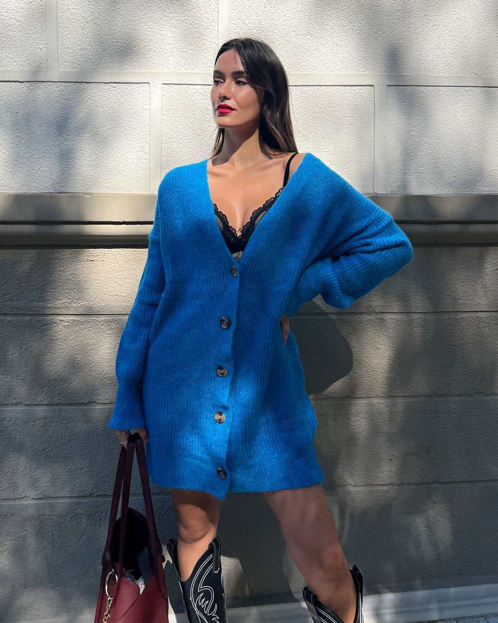 Bella Hırka Mavi