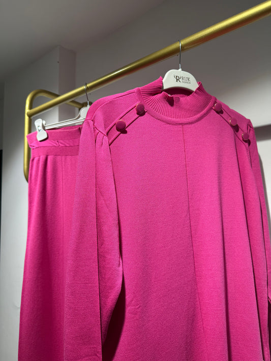 Pembe Merserize Soğuk İplik Takım