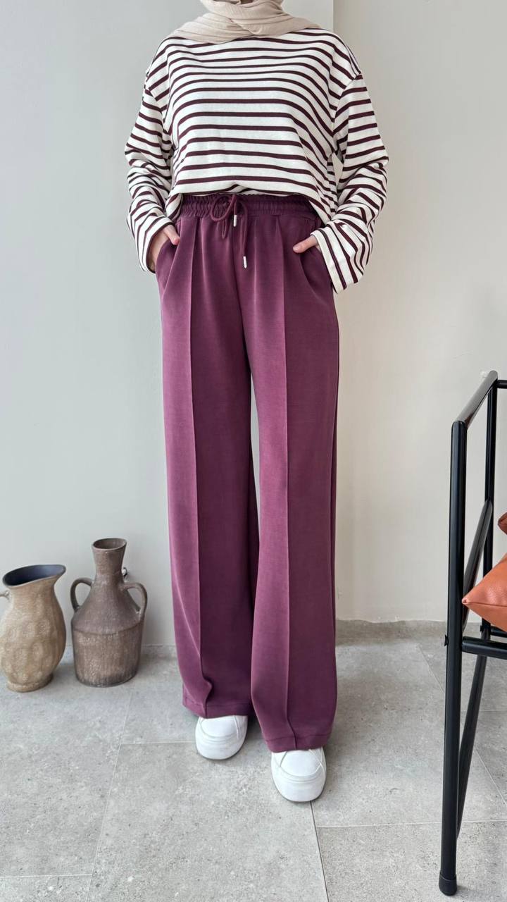Oysho Modal Kumaş Eşofman Altı - Bordo