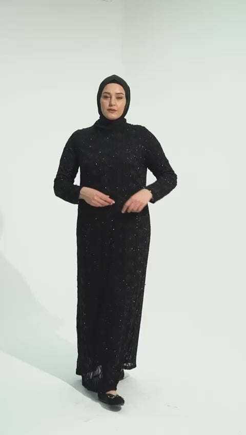 Grace Büyük Beden Tesettür Abiye